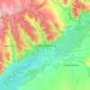 Димитровград topographic map, elevation, terrain