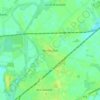 Barnby Dun topographic map, elevation, terrain