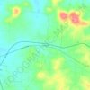 Cairo Bend topographic map, elevation, terrain
