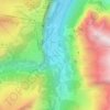 Stechelberg topographic map, elevation, terrain