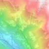Molare topographic map, elevation, terrain