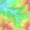 Meiyuan topographic map, elevation, terrain