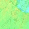 Levata topographic map, elevation, terrain