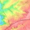 Warnant-Dreye topographic map, elevation, terrain