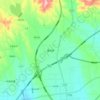 唐庄镇 topographic map, elevation, terrain
