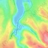 Бомборы topographic map, elevation, terrain