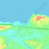 Panormos topographic map, elevation, terrain