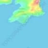 Toe Head topographic map, elevation, terrain