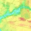 Maincy topographic map, elevation, terrain