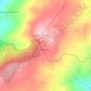 Pedra Bolideira topographic map, elevation, terrain