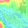 Harding Crossing topographic map, elevation, terrain