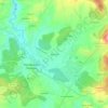 Risca Silva topographic map, elevation, terrain