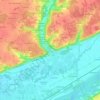 Clos du Potager topographic map, elevation, terrain