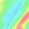 Tarim Basin topographic map, elevation, terrain