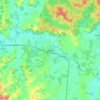 Huapai topographic map, elevation, terrain