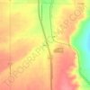 Whiting topographic map, elevation, terrain