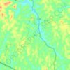 Napu topographic map, elevation, terrain