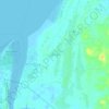 Khuruskul topographic map, elevation, terrain