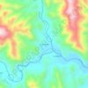 Chari-Chari topographic map, elevation, terrain