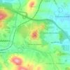 Matoutinho topographic map, elevation, terrain