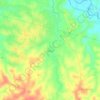 Maja topographic map, elevation, terrain