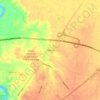 Mawai topographic map, elevation, terrain