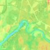 Страшево topographic map, elevation, terrain