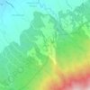 Luquin topographic map, elevation, terrain