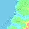 Initao topographic map, elevation, terrain