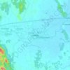 Thung Saliam topographic map, elevation, terrain
