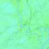 Amphawa topographic map, elevation, terrain