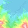 Arawa topographic map, elevation, terrain