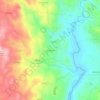 Carvalhelhos topographic map, elevation, terrain