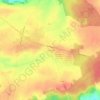 Les Perreux topographic map, elevation, terrain