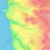 Bosavern topographic map, elevation, terrain