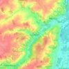 Loonbeek topographic map, elevation, terrain