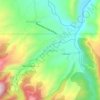 Minalwang topographic map, elevation, terrain