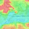 Chelles topographic map, elevation, terrain