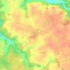 Villebéon topographic map, elevation, terrain