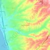 Ciudad Morelos topographic map, elevation, terrain