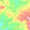 Aoubellil topographic map, elevation, terrain