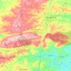 São Vicente Férrer topographic map, elevation, terrain