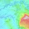 Serre topographic map, elevation, terrain
