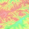 Сут-Хольский кожуун topographic map, elevation, terrain