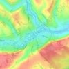 Marlborough topographic map, elevation, terrain