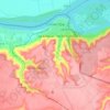 Silistra topographic map, elevation, terrain