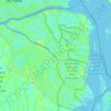 Tercera Sección topographic map, elevation, terrain