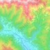 Pinasca topographic map, elevation, terrain