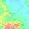 Gonnosfanadiga topographic map, elevation, terrain