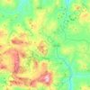 Castronovo di Sicilia topographic map, elevation, terrain